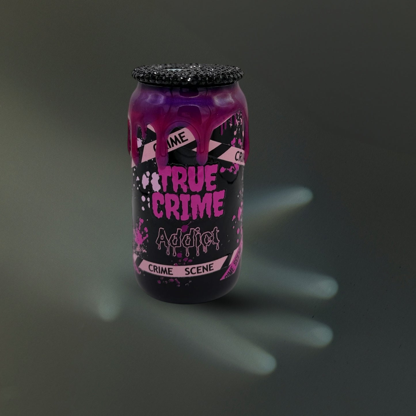 True Crime Junkie Glass