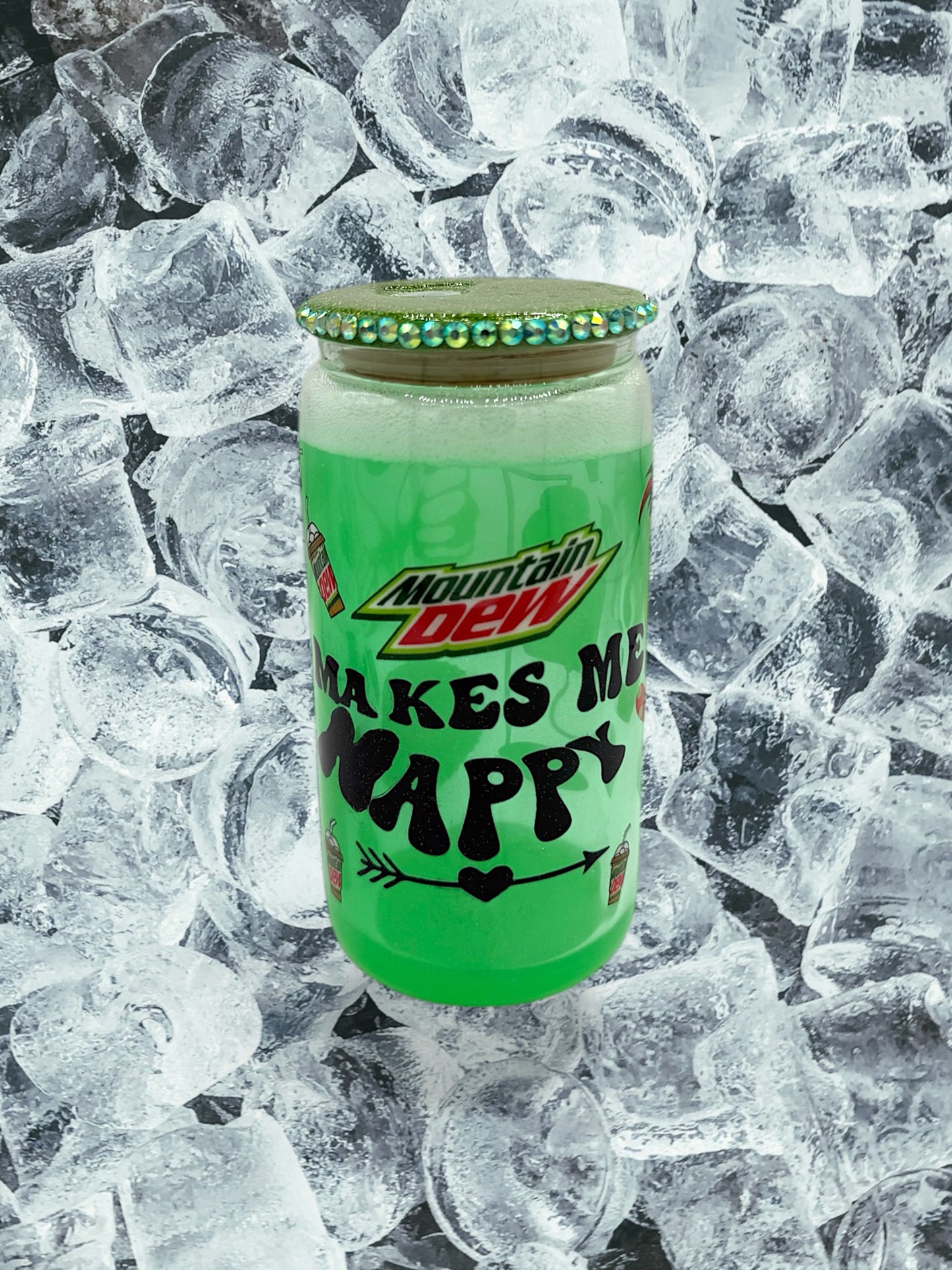 Dew Soda Glass