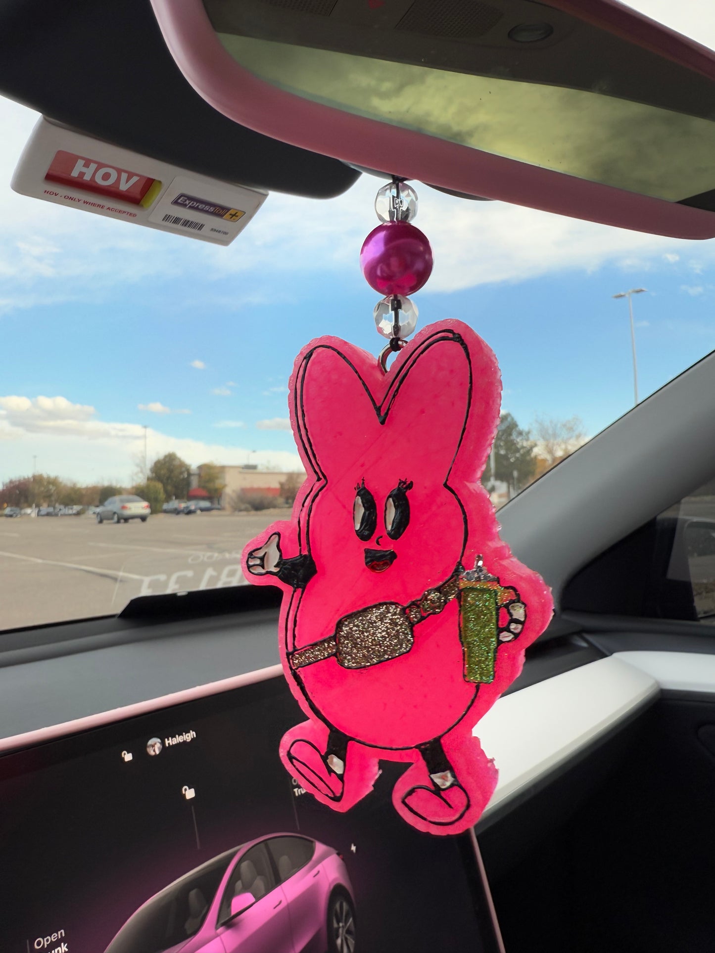 Pink Peep Freshie