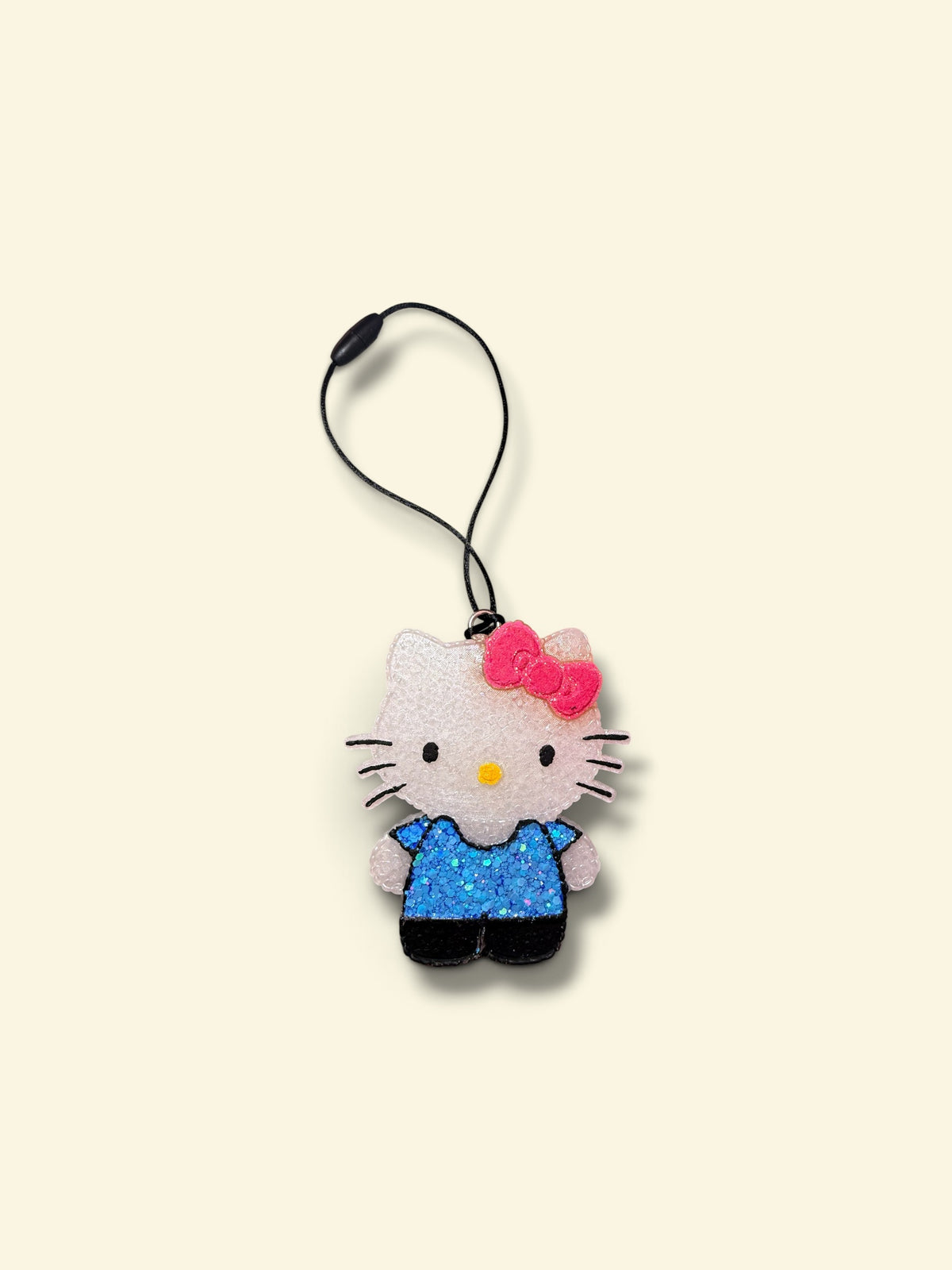 Sparkle Blue Kitty Freshie