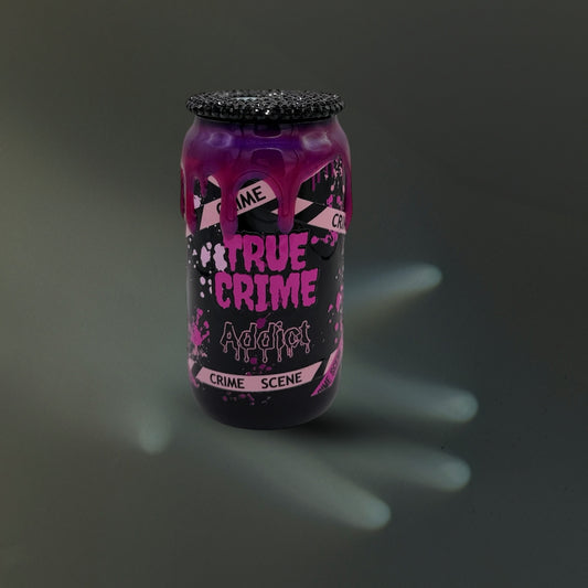 True Crime Junkie Glass