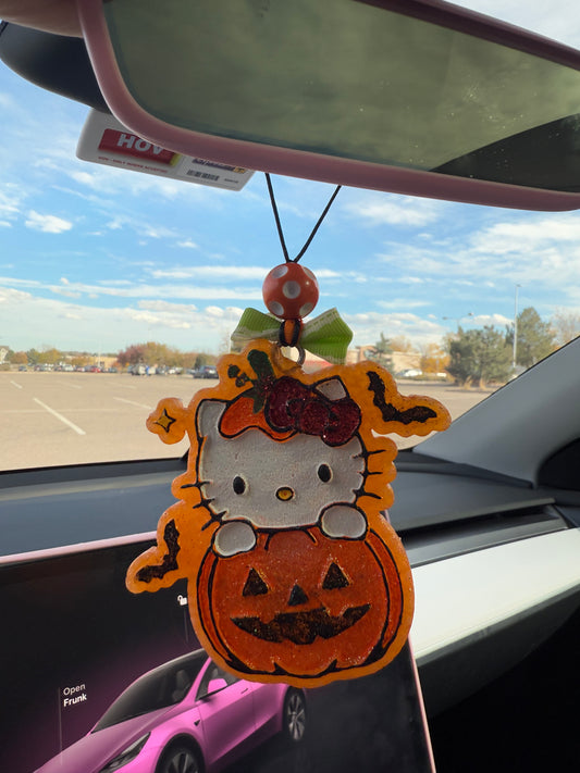 Kitty Pumpkin Freshie