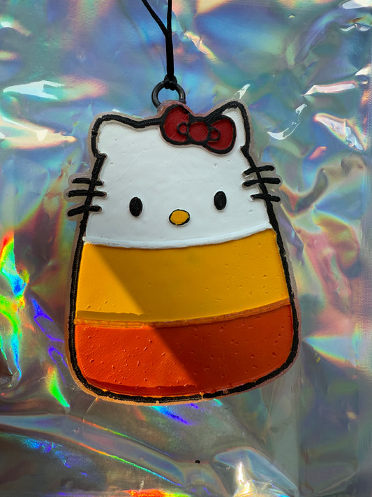 Candy Corn Kitty Freshie v.2