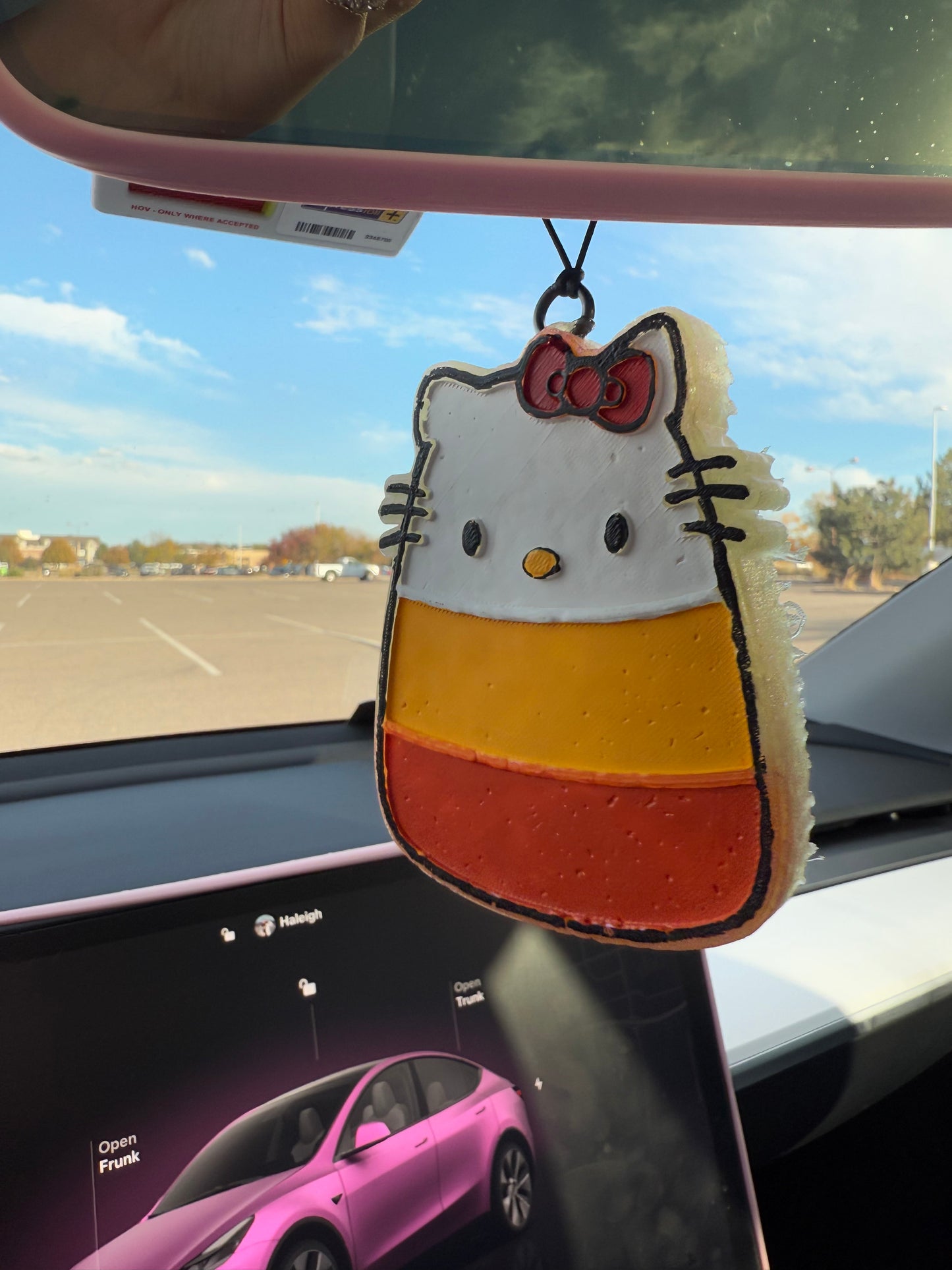 Candy Corn Kitty Freshie v.2