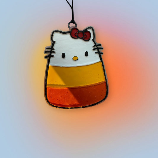 Candy Corn Kitty Freshie v.2