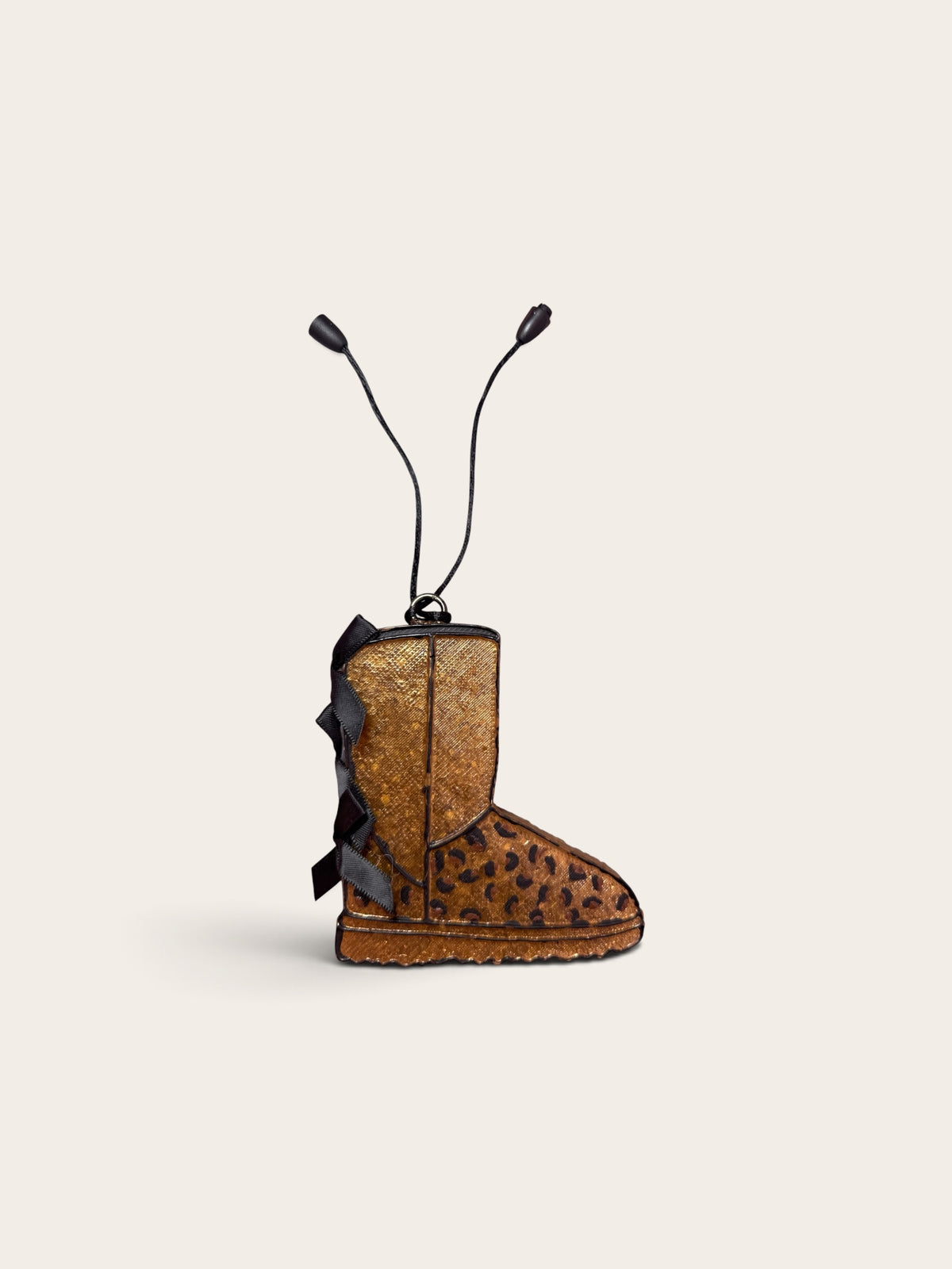 Winter Boots Black Leopard Freshie