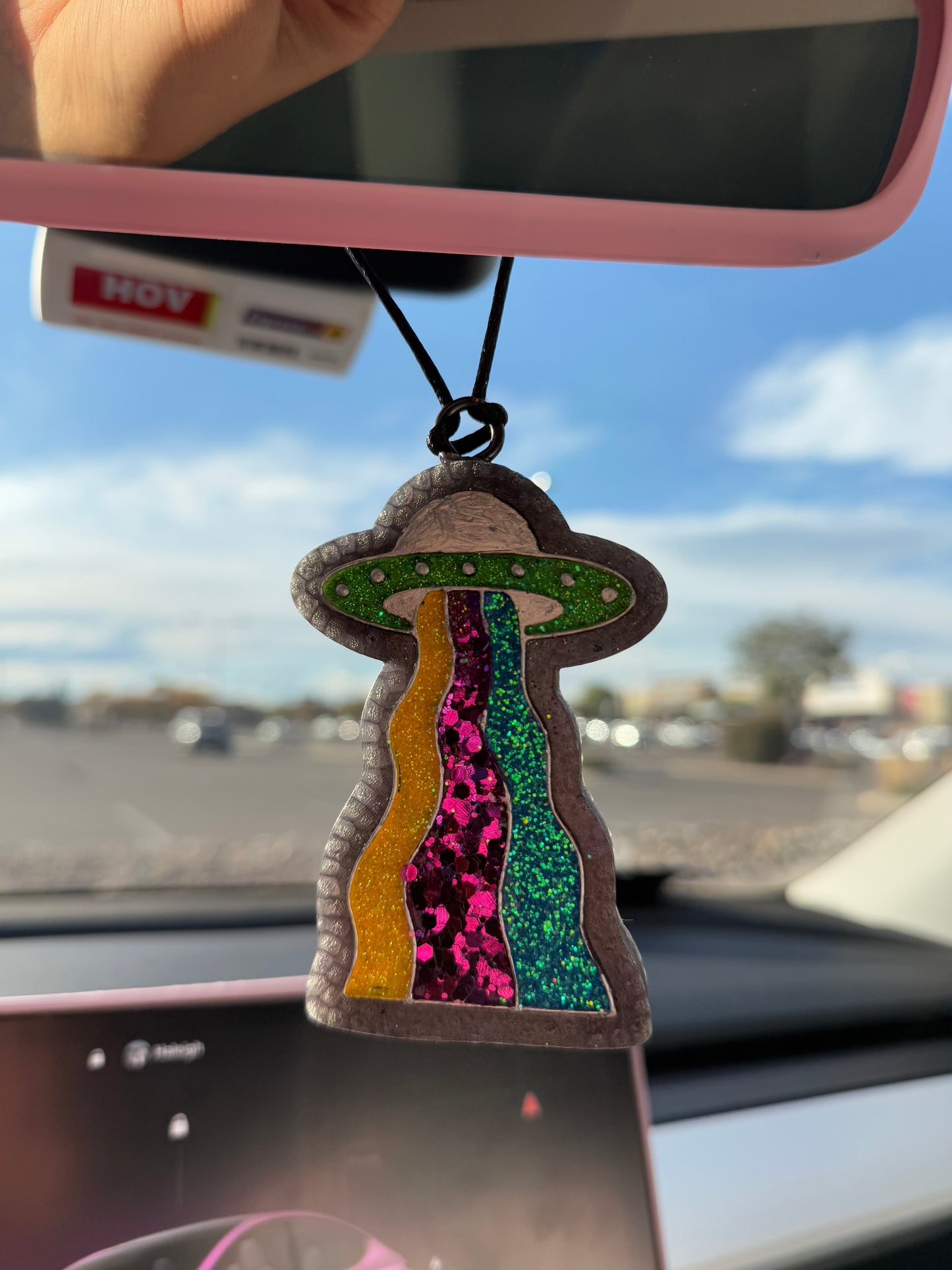 Sparkle Spaceship Freshie